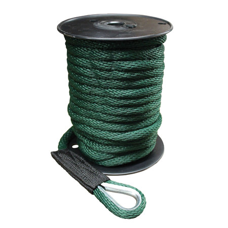 REGAL CONNECTIONS Regal Connection Solid Braid Polypropylene Anchor Line, 3/8" x 50' - Green 300538-13